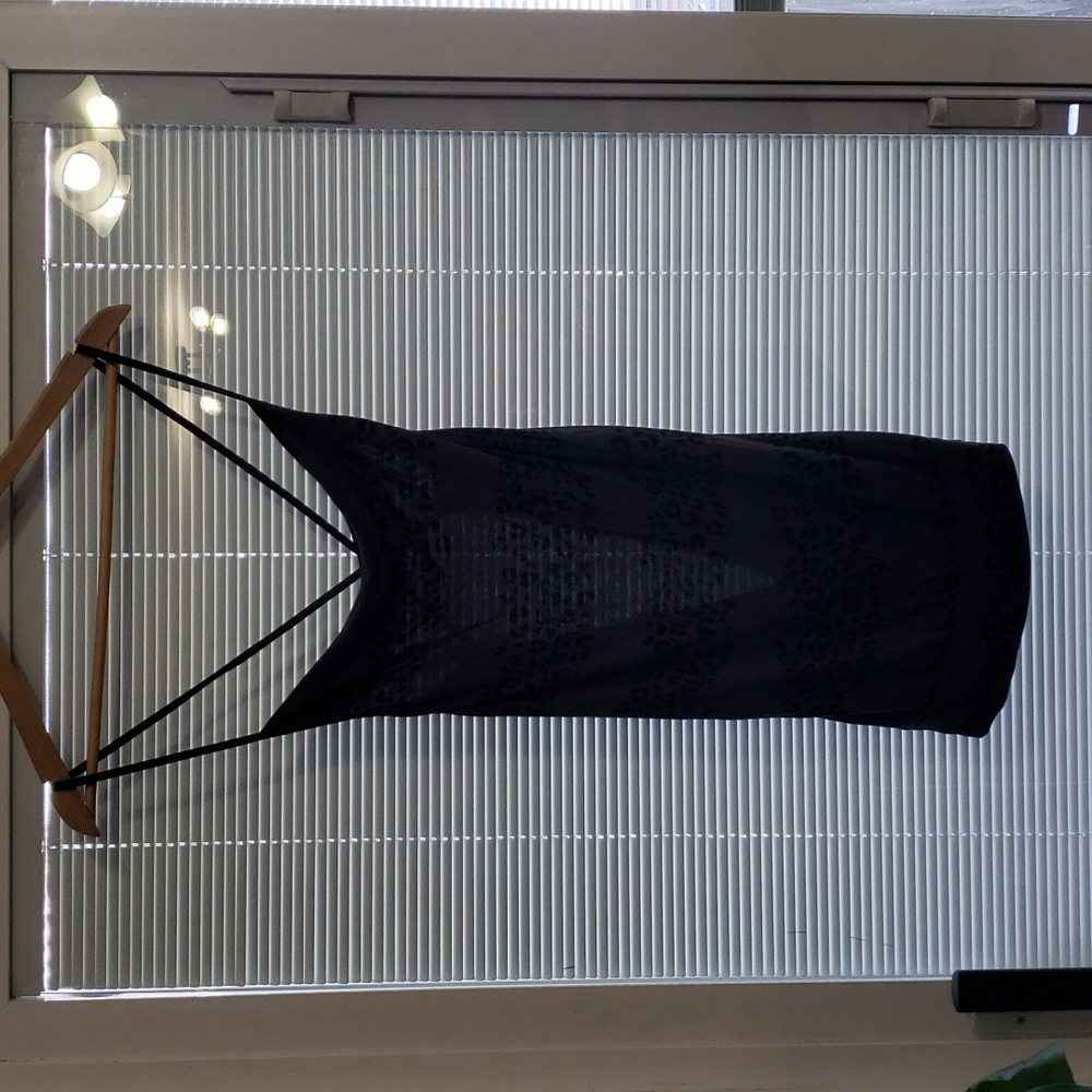 Express Leopard Print Cross/Open Back Top size S